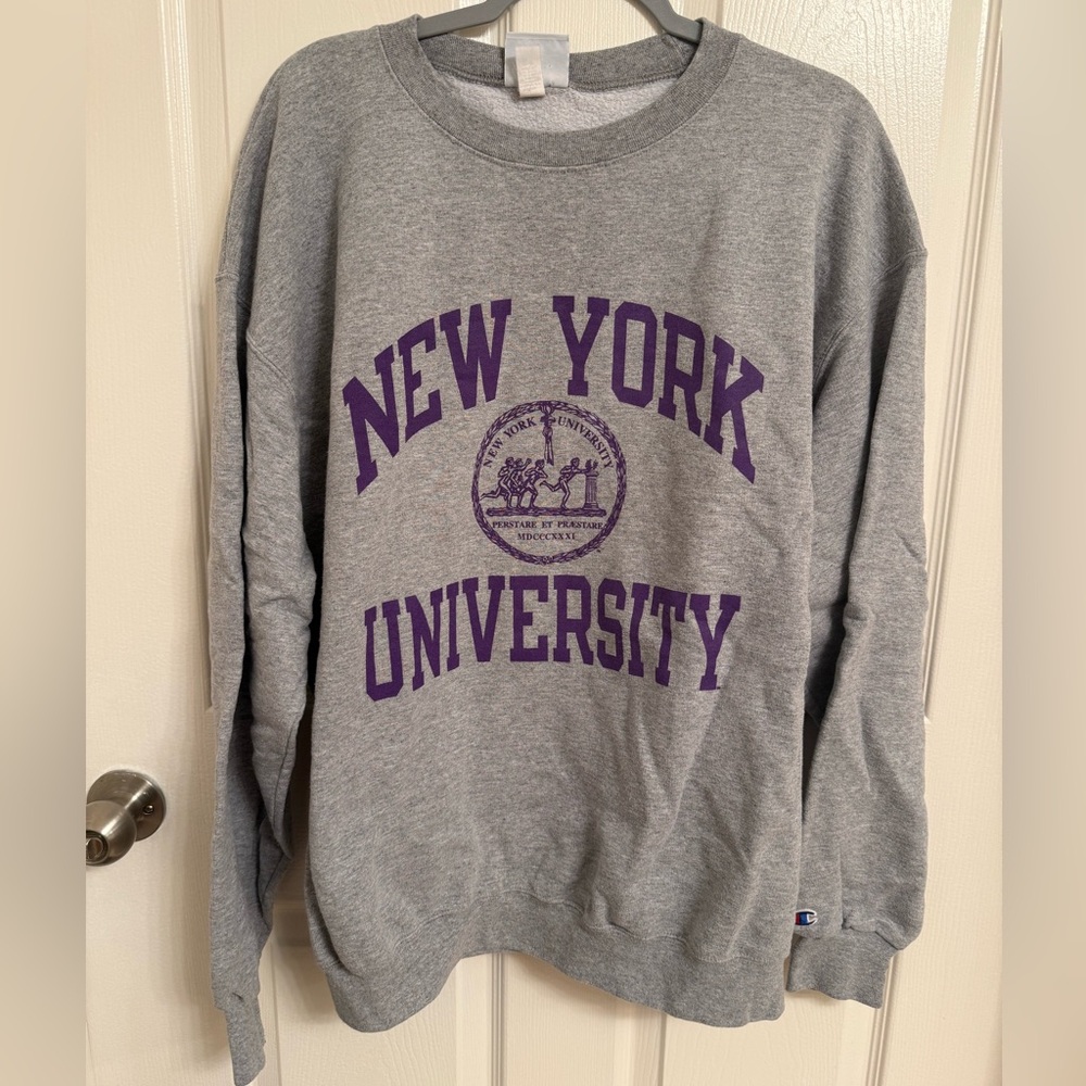 Champion NYU Vintage Sweatshirt 2XL